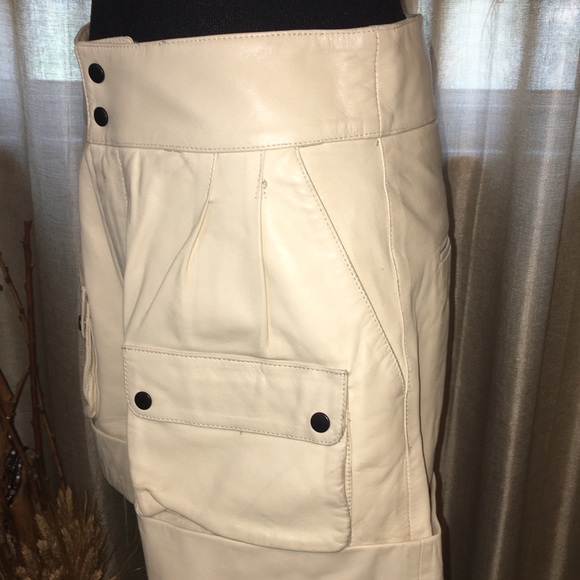 JC de Castelbajac Leather shorts - Picture 7 of 8